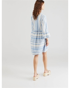 Платье рубашка Shirt Dress, синий Jdy