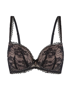 Бюстгальтер на косточках Push-up Bra, черный Lingadore