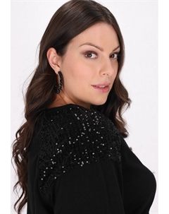 Лонгслив Shirt, черный Faina