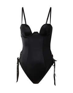 Боди Hunkemöller Bodysuit Kendra, черный Hunkemoller
