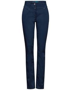 Тканевые брюки Slim fit Pants, синий Cecil