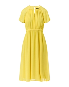 Платье миди Dress, цвет pastel yellow Comma,