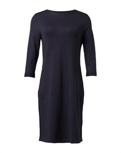 Вязаное платье Knitted dress, темно-синий Comma,