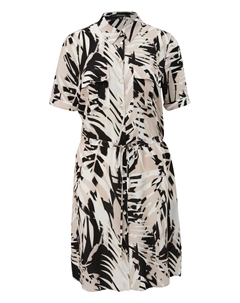 Платье рубашка Shirt Dress, нюд Comma,