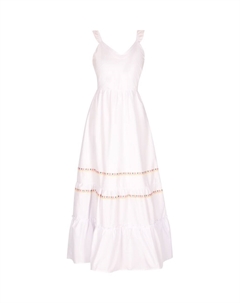 Платье макси Dress, белый Izia