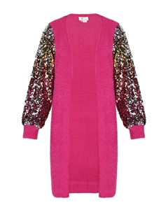 Вязаный кардиган Knit Cardigan, розовый Izia