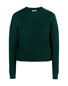 Базовый свитер Sweater Biany, темно-зеленый Mymo