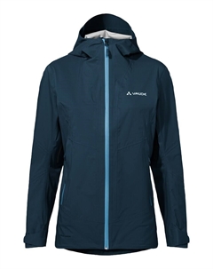 Дождевик Athletic Jacket W Croz 3L J III, темно-синий Vaude