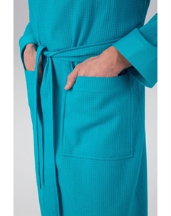 Халат Long Bathrobe, бирюзовый My home