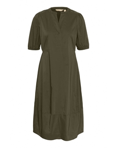 Платье миди Dress Antoinett, оливковый Culture