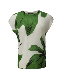 Тонкий вязаный свитер Sweater, белый Comma,