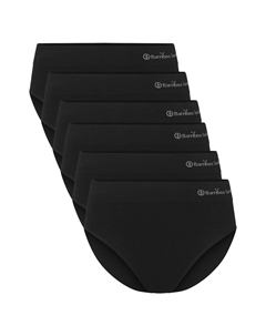 Трусики Panty, черный Bamboo basics