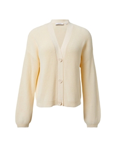 Вязаный кардиган Knit Cardigan, кремовый Comma casual identity