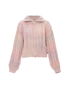 Вязаный кардиган Knit Cardigan, розовый Mymo