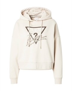 Толстовка с капюшоном Sweatshirt, бежевый Guess