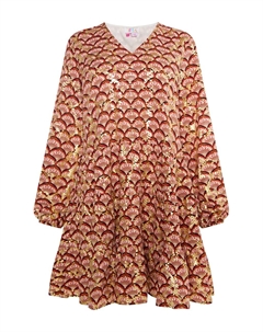 Платье рубашка Shirt Dress, коричневый Izia