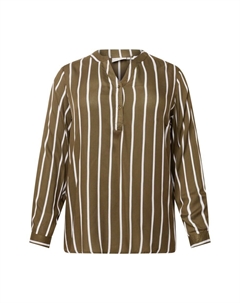 Блузка Blouse Sida, хаки Kaffe curve
