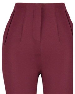 Тканевые брюки Slim fit Pants, бордовый Trendyol