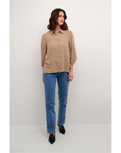Рубашка Blouse KAmilia, бежевый Kaffe