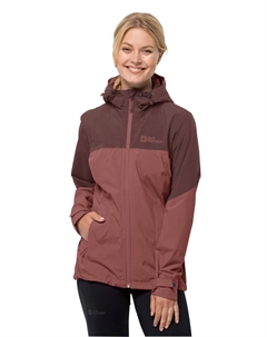 Дождевик Outdoor Jacket Weiltal 2L, цвет burgundy/merlot Jack wolfskin