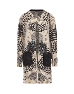 Вязаный кардиган Knit Cardigan, бежевый Faina