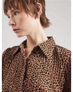 Платье рубашка Shirt Dress, карамельный Michael michael kors