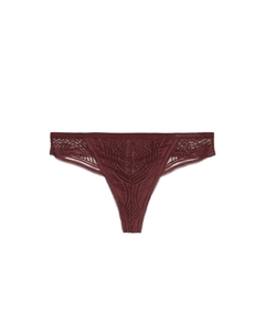 Стринги Thong Timeless Lace, цвет ruby red Marc o'polo