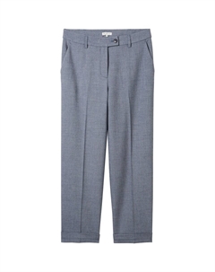 Брюки Loose fit Pleated Pants Lea, пыльно-голубой Tom tailor