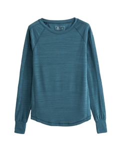 Лонгслив Shirt, синий Next