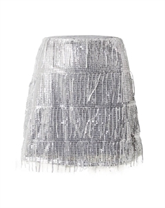 Юбка мини Skirt, серебряный Object
