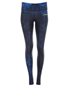 Леггинсы Skinny Workout Pants AEL102, цвет gentian/dark blue Winshape