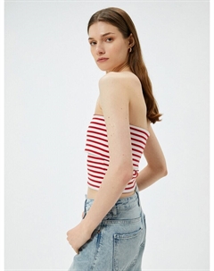 Укороченный топ Top, красный Koton