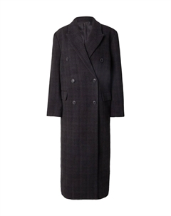 Шерстяное пальто Between-Seasons Coat Logan, черный Weekday