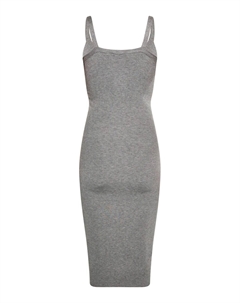 Вязаное платье Knitted dress, пятнистый серый Faina