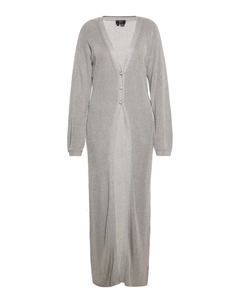 Вязаный кардиган Knit Cardigan, серый Faina