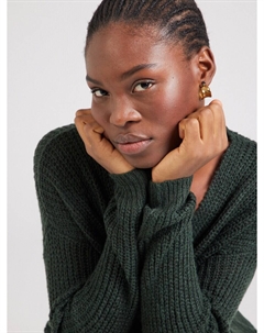 Базовый свитер Sweater New Megan, темно-зеленый Jdy
