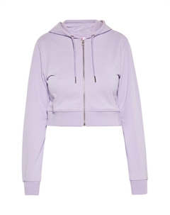 Толстовка с капюшоном на молнии Zip-Up Hoodie, сиреневый Mymo