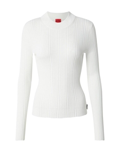 Базовый свитер Sweater Sarphammy, белый Hugo