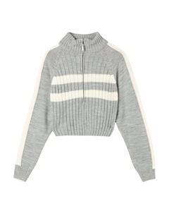 Вязаный кардиган Knit Cardigan, серый Koton