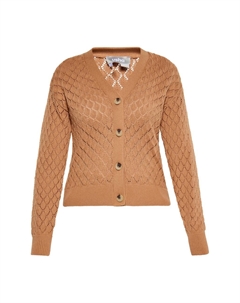 Вязаный кардиган Knit Cardigan, кэмел Usha