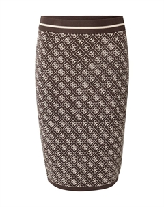 Юбка миди Skirt Lise, коричневый Guess