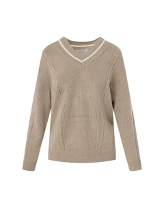 Базовый свитер Sweater 6UF001, бежевый Quiosque