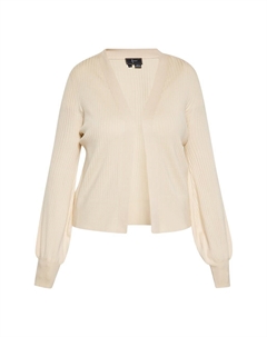 Вязаный кардиган Knit Cardigan, слоновая кость Faina