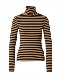 Лонгслив Shirt Raya, цвет brown/black Edited