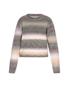 Тонкий вязаный свитер Sweater, пятнистый серый Usha