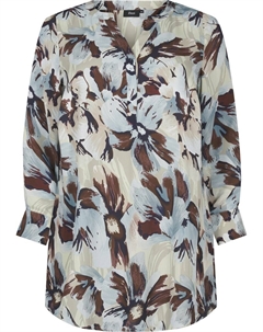 Туника Tunic Vseli, серый Zizzi