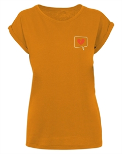 Футболка Shirt Heartbreak X, оранжевый Merchcode