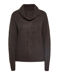 Базовый свитер Sweater, темно-коричневый Usha