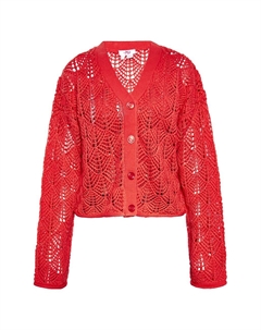 Вязаный кардиган Knit Cardigan, красный Mymo