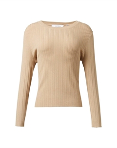 Базовый свитер Sweater, песочный Comma casual identity